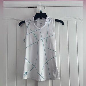 Adidas Sleeveless Golf Polo Semi Mint Rush NWT Size Medium